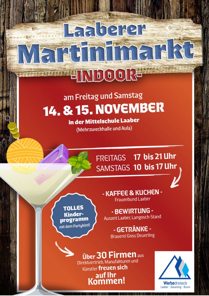 Laaberer Martinimarkt 2025, Werbedreieck, Deuerling, Moselwein, Regensburg, MoWeRe, Crémant